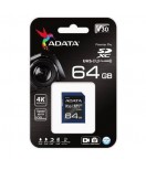 ADATA 64GB SDXC CARD CLASS 10 UHS-3 V30S