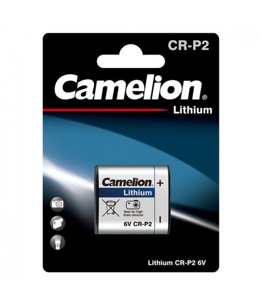 CAMELION CR-P2 LITHIUM BATTERY 1BP
