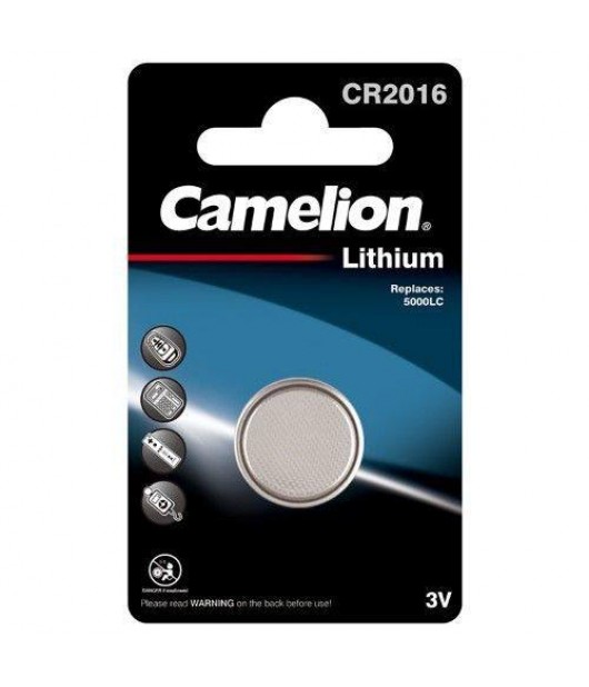 CAMELION CR2016 3V LITHIUM 1PK (Set of 10)
