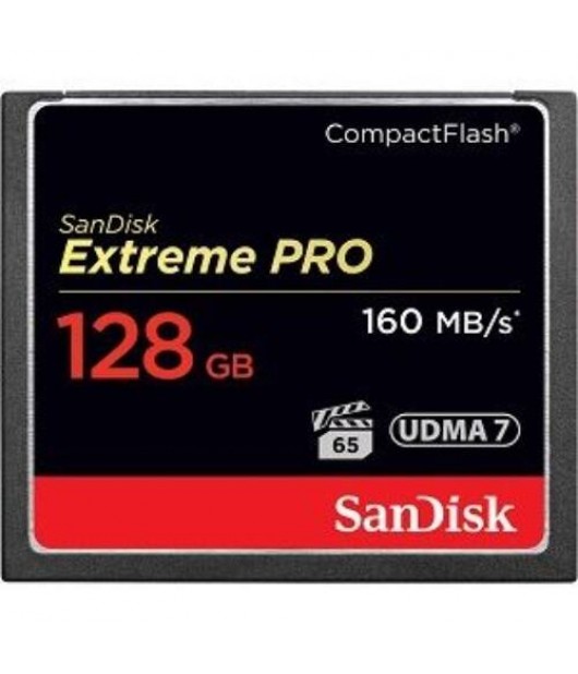 SANDISK EXTREME PRO CF 128GB VPG65 160MB/S