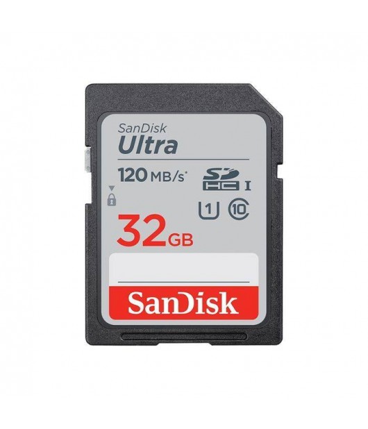 SANDISK ULTRA SDHC 32GB C10 UHS-I 120MBS