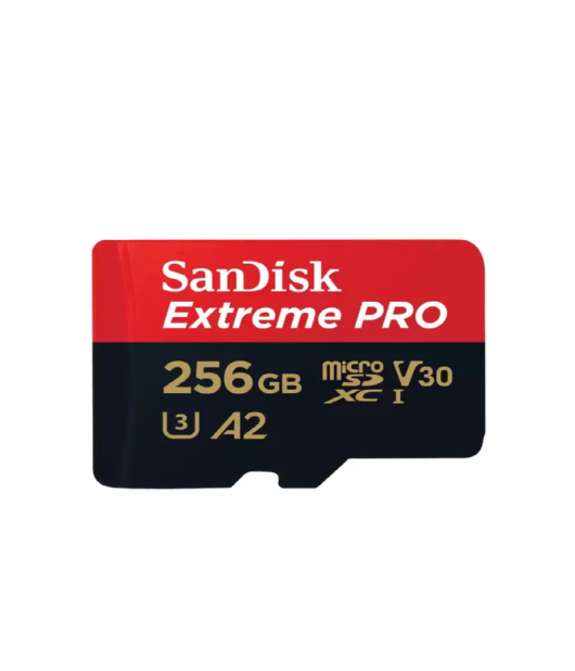 SANDISK EXTREME PRO MICRO SDXC 256GB 200MB/S MEMORY CARD