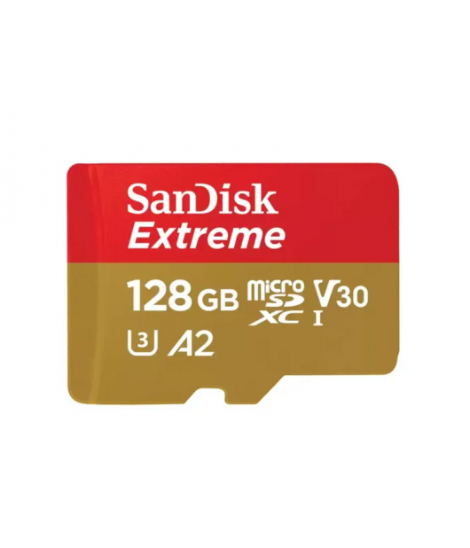 SANDISK EXTREME MICRO SDXC 128GB 190MB/S UHS-I SD ADAPTER