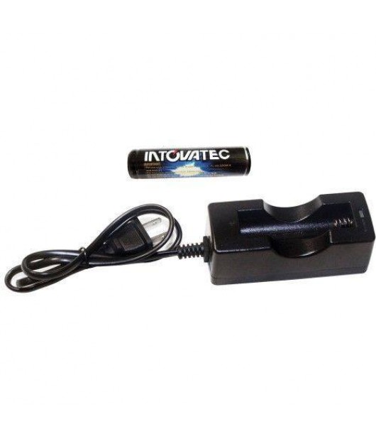 TOVATEC 18650 LI-ION BATTERY & CHARGER
