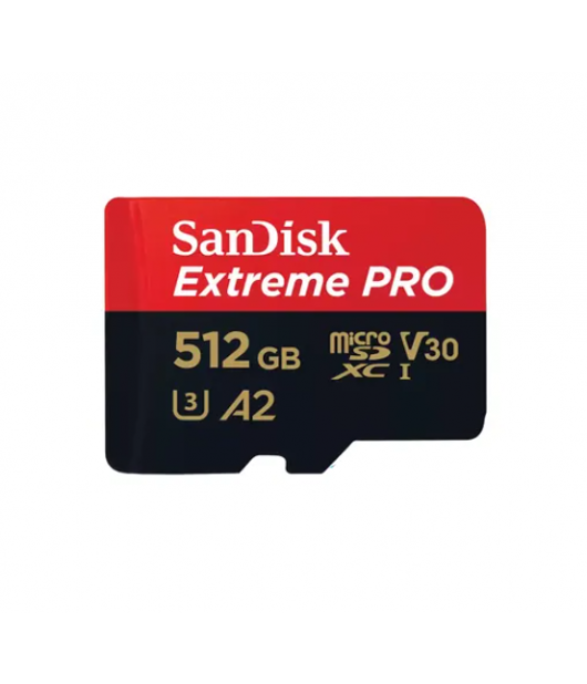 SANDISK EXTREME PRO MICRO SDXC 512GB 200MB/S MEMORY CARD