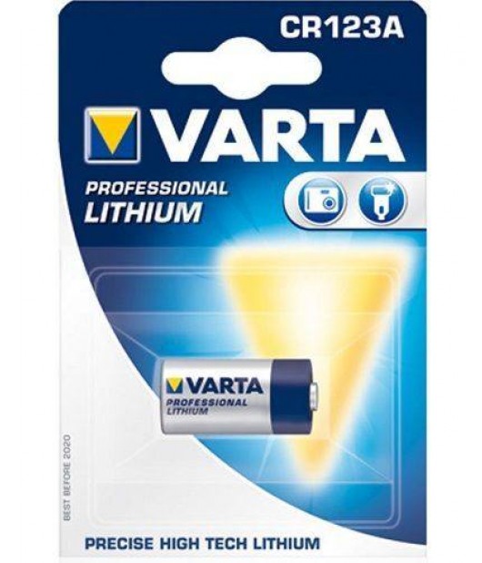 VARTA CR123A 3V LITH 1PK (Set of 10)